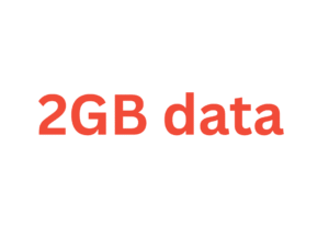 2GB Data - 1 Month