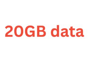 20GB Data - 12 Months